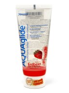 Lubrika�n� gely s p��chut�, na or�ln� sex: Gel AquaGlide (jahody)