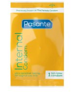 Kondomy pro ženy: Ženský kondom Internal Condom (Pasante), 1 ks
