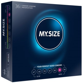 Kondomy MY.SIZE 64 mm (36 ks)