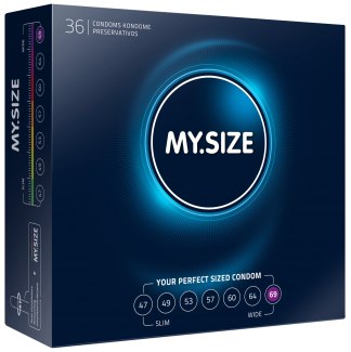 Kondomy MY.SIZE 69 mm (36 ks)