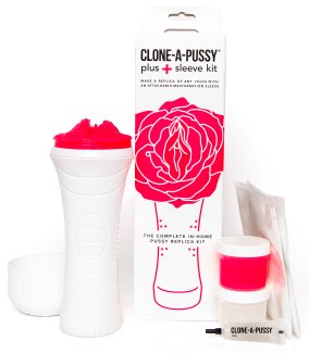 Sada pro výrobu umělé vaginy Clone-A-Pussy (Hot Pink)