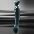 Pulzační vibrátor na bod G/stimulátor klitorisu Queen (ZALO)