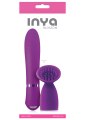 Vibrátor Inya Blossom + stimulační nástavec na klitoris