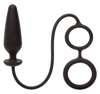 Anální kolík s kroužky na penis a varlata Dr. Joel (CalExotics)