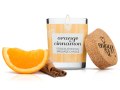 Afrodiziakální masážní svíčka MAGNETIFICO - Enjoy it! (orange and cinnamon)