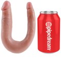 Dvojité realistické dildo Pipedream King Cock Small Double Trouble (15 cm)