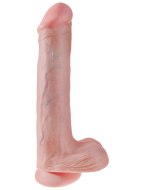 Realistická dilda: Realistické dildo s varlaty Pipedream King Cock 13"