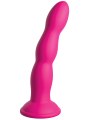 Dildo Dillio Twister 6" + černý postroj s ramenními popruhy (Pipedream)