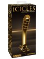 Skleněný vibrátor ICICLES G05 Gold Edition
