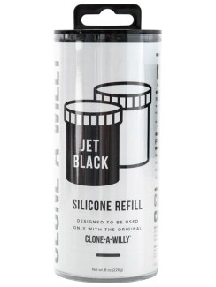 Náhradní silikon pro Clone-A-Willy, černý