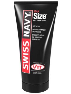 Gel na erekci Swiss Navy MAX Size (150 ml)