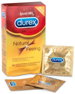 Bezlatexové kondomy Durex Natural Feeling (16 ks)