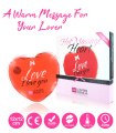 Hřejivé masážní srdíčko I Love You (Lovers Premium)