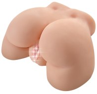 Realistické masturbátory (torza): Zadeček - vibrační masturbátor Vibrating Ass (Pipedream)