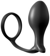 Anální a vaginální háky: Anální kolík s kroužkem na penis Anal Fantasy Ass-Gasm Large Plug