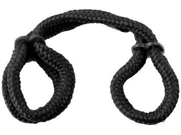 Provazová pouta Silk Rope Love Cuffs (Pipedream)