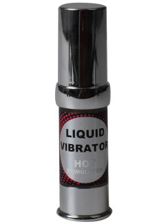 Stimulační gel s hřejivým efektem Liquid Vibrator Hot (15 ml)
