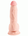 Realistické dildo s varlaty Triple Density 5" (King Cock Plus)