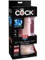 Realistické dildo s varlaty Triple Density 6.5" (King Cock Plus)