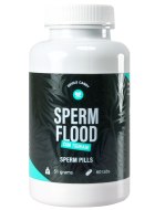 Potravinové doplňky: Tablety na lepší tvorbu spermií Devils Candy Sperm Flood (60 kapslí)