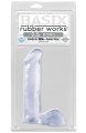 Realistické dildo s varlaty Basix 7,5" (18,5 cm)