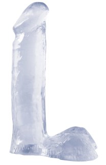 Realistické dildo s varlaty Basix 7,5" (18,5 cm)