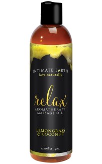 Masážní olej Intimate Earth Relax (120 ml)