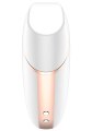 Luxusní nabíjecí stimulátor klitorisu Satisfyer Love Triangle, bílý (ovládaný mobilem)