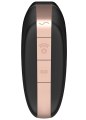 Luxusní nabíjecí stimulátor klitorisu Satisfyer Love Triangle, černý (ovládaný mobilem)