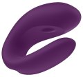 Párový vibrátor Satisfyer Double Joy, fialový (ovládaný mobilem)