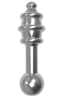 Vibrační kovový anální kolík Jaz NH (Diogol)