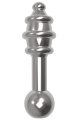 Vibrační kovový anální kolík Jaz NH (Diogol)