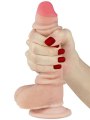 Realistické dildo s pohyblivou kůží a přísavkou Sliding Skin 7" (Lovetoy)