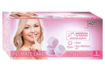 Menstruační houbičky Intimate Care (5 ks)