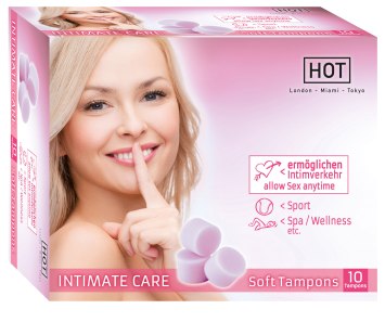 Menstruační houbičky Intimate Care (10 ks)