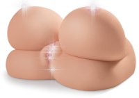 Vibrační masturbátory pro muže: Vibrační a mluvící masturbátor Interactive Titty Fuck-Her (prsa, vagina a análek)