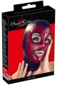 Červeno-černá maska na hlavu (Bad Kitty)