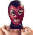 Červeno-černá maska na hlavu (Bad Kitty)