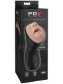 Vibrační ústa PDX Elite Deep Throat Vibrating Stroker (Pipedream)