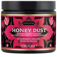 Tělové pudry: Slíbatelný tělový pudr Honey Dust Strawberry Dreams (170 g)