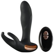 Vibrátory pro muže na masáž prostaty: Hřejivý vibrátor na prostatu a varlata s dálkovým ovladačem Renegade Sphinx