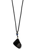 Vzrušující intimní šperky, ozdoby a bižuterie: Náhrdelník s obsidiánem Black Obsidian Necklace