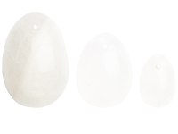 Yoni vajíčka: Yoni vajíčko z křišťálu Clear Quartz Egg L, (velké)