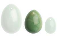 Yoni vajíčka: Yoni vajíčko z jadeitu Jade Egg M, (střední)