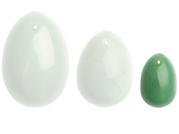 Yoni vajíčko z jadeitu Jade Egg S, (malé)