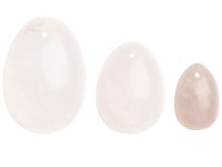 Yoni vajíčka: Yoni vajíčko z růženínu Rose Quartz Egg S, (malé)