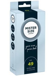Kondomy MISTER SIZE 49 mm (10 ks)