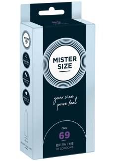 Kondomy MISTER SIZE 69 mm (10 ks)