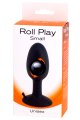Anální kolík s vnitřní kuličkou Roll Play Small