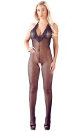 Catsuity a celotělové overaly: Síťovaný catsuit s otvorem v rozkroku a odhalenými zády (NO:XQSE)